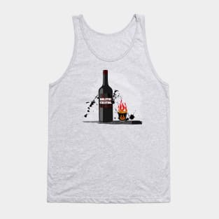 Molotov cocktail Tank Top